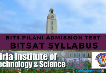 BITSAT 2021 Syllabus PDF & Sample Paper: BITS Pilani Practice Paper BITSAT 2018 Syllabus
