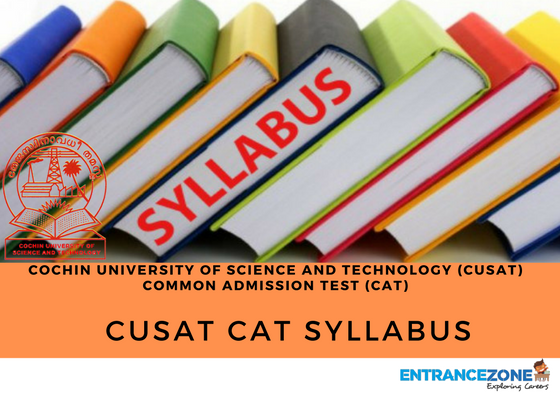 CUSAT CAT 2018 Syllabus