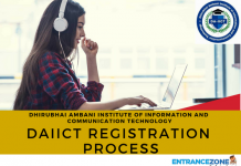 DAIICT 2021 Registration Process(Ongoing): How to Apply DAIICT 2018 Registration Process