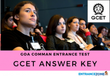 GCET 2020 Answer Key: Download Official DTE Goa CET Solutions GCET 2018 Answer Key