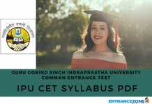 IPU CET 2020 Syllabus PDF: IP University Common Entrance Test IPU CET 2018 Syllabus