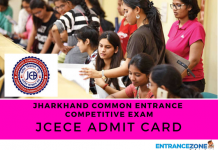 JCECE 2022 Admit Card: Jharkhand Combined Entrance Competitive Exam JCECE 2018 Admit Card