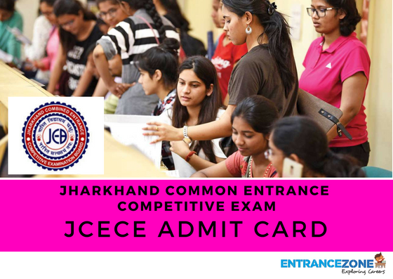 JCECE 2018 Admit Card