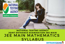 JEE Main 2020 Mathematics Syllabus: Important Topics JEE Main 2020 Mathematics Syllabus