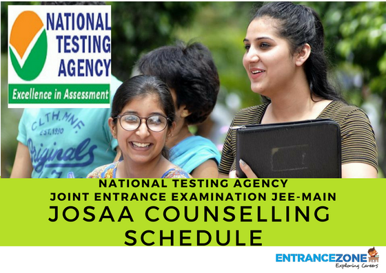 JoSAA Counselling Schedule 2018
