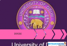 DUCIC 2020: B.Tech Admission Application Form, Dates, Eligibility DUCIC 2020