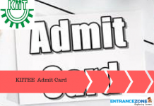 KIITEE 2021 Admit Card: Download Hall Ticket KIITEE 2019 Admit Card
