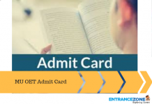 MU OET 2021 Admit Card: Manipal University Online Entrance Test MU OET 2020 Admit Card