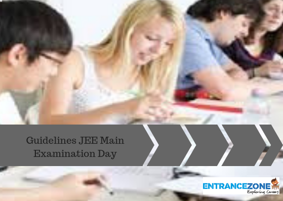 Guidelines JEE Main Examination Day