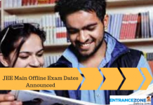 JEE Main 2020 Offline Exam Dates Announced: Pen & Paper Test JEE Main 2019 Offline Exam Dates Announced