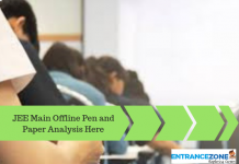 JEE Main 2018 Offline Pen and Paper Analysis Here JEE Main 2019 Offline Pen and Paper Analysis Here
