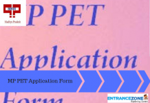 MP PET 2021 Application Form: Madhya Pradesh PET Admission Form MP PET 2020 Application Form