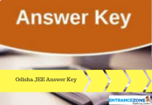 Odisha JEE 2021 Answer Key: Official OJEE Solutions Odisha JEE 2020 Answer Key