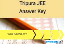 TJEE 2021 Answer Key: Tripura JEE Official Answer Key TJEE 2020 Answer Key