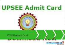 UPSEE 2021 Admit Card: Download UPCET Hall Ticket UPSEE 2020 Admit Card