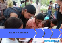 REAP 2020 Notification: Admission, Eligibility Criteria, Application Form REAP 2019 Notification