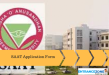 SAAT 2021 Application Form: Registration (Till 30 Jun) SAAT 2020 Application Form