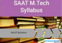 SAAT 2021 Syllabus: Chapter wise Syllabus SAAT 2020 Syllabus