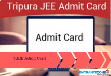 TJEE 2021 Admit Card: Tripura Joint Entrance Hall Ticket TJEE 2020 Admit Card