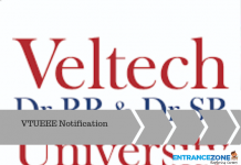 VTUEEE 2022 Notifications: Vel Tech University Admission VTUEEE 2020 Notifications