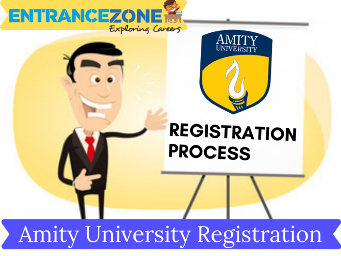 Amity JEE Registration Process