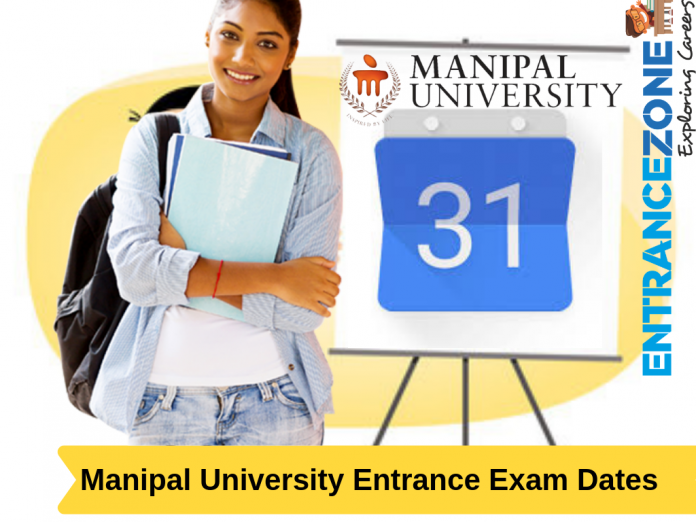 Manipal Entrance Test (MET) 2020 Important Dates