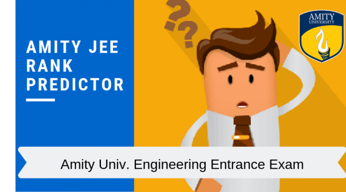 Amity JEE 2020 Rank Predictor