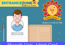 BEEE 2021 Admit Card: Bharat University Entrance Exam BEEE 2020 Admit card