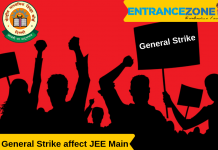 General Strike on 08 January to knock off JEE Main 2020 aspirants General Strike
