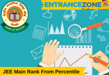 How to calculate Rank from JEE percentile? How to Calculate JEE Main rank From Percentile