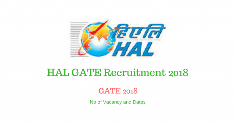 HAL GATE Recruitment 2018
