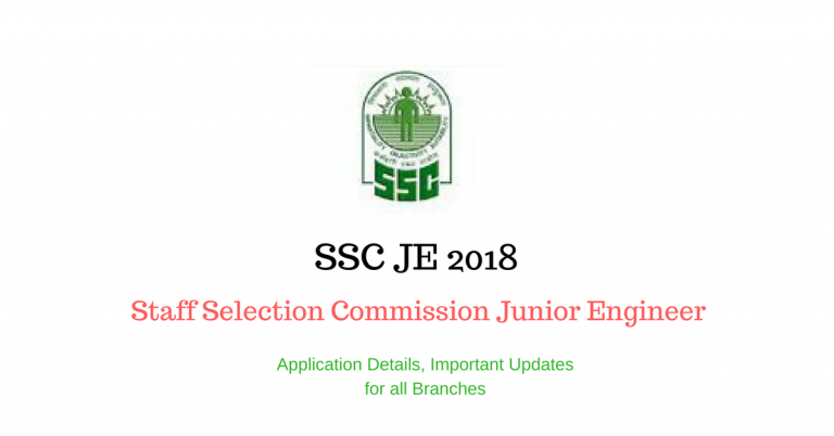 SSC JE 2020: Exam (Postponed), Admit Card, Syllabus, Pattern