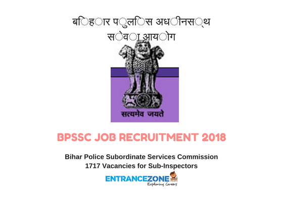 BPSSC Job Recruitment 2020: Vacancies for Sub-Inspectors