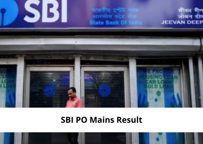 SBI PO Mains Result